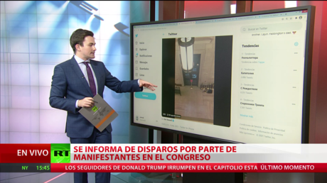 Las redes sociales estallan con toda clase de reacciones ante los desmanes en el Capitolio de EE.UU.