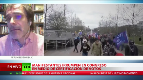 Periodista: "Hemos visto la destrucción del prestigio internacional de EE.UU." tras los disturbios en el Capitolio