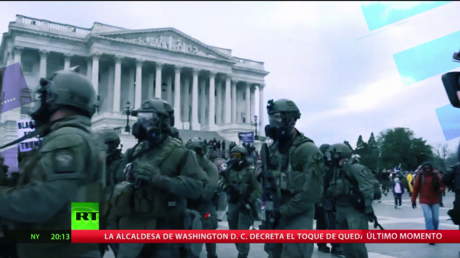 Heridos, enfrentamientos con la Policía y evacuación de congresistas deja este violento miércoles en EE.UU.