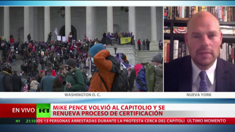 Experto: "La Policía fue bastante suave" ante los disturbios en el Congreso de EE.UU.