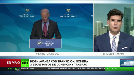 Biden avanza en la transición a la presidencia de EE.UU. y nombra secretarios de Comercio y de Trabajo