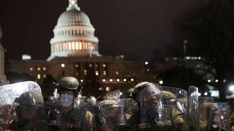 Evalúan que la Guardia Nacional de EE.UU. porte armas de fuego en los días previos a la toma de posesión presidencial