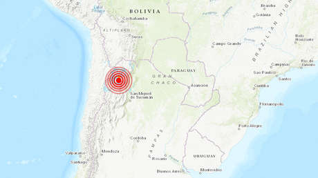 Se registra un terremoto de magnitud 6,1 en Argentina