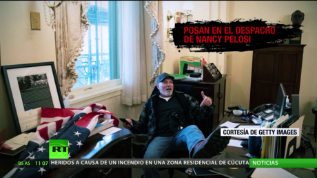 Las imágenes más pintorescas que dejó el asalto al Capitolio de Estados Unidos