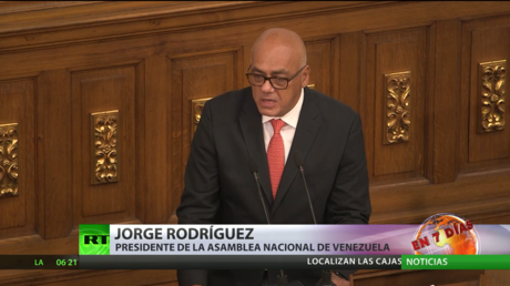 Jorge Rodríguez tomó posesión como presidente de la Asamblea Nacional de Venezuela