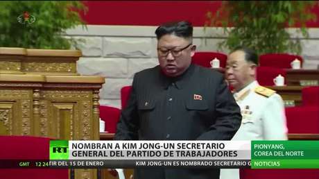 Corea del Norte confirma a Kim Jong-un como secretario general del Partido de los Trabajadores