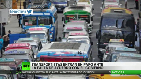 Bolivia: Transportistas se declaran en paro ante la falta de acuerdo con el Gobierno