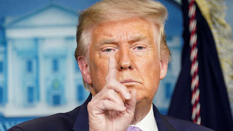 Trump urge a que "no haya violencia, infracción de la ley y vandalismo de cualquier tipo", en medio de la sesión de juicio político en su contra