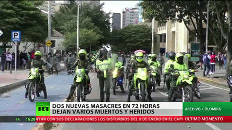 Dos nuevas masacres dejan en 72 horas media docena de muertos y varios heridos en Colombia