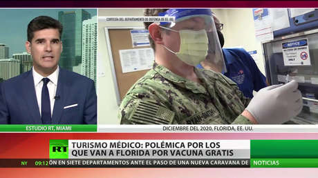 EE.UU.: Polémica por los que viajan a Florida para vacunarse gratis