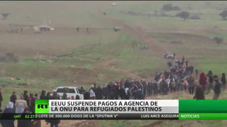 Pompeo anuncia que EE.UU. suspende su financiación a la Agencia de la ONU para los Refugiados de Palestina