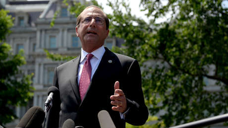 Presenta su carta de dimisión el secretario de Salud y Servicios Humanos de EE.UU., Alex Azar, tras el asalto al Capitolio