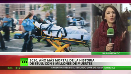 2020, el año más mortal de la historia de EE.UU. con 3 millones de muertes