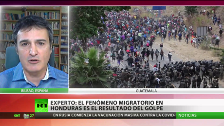 Experto: El fenómeno migratorio en Honduras es resultado de la represión política después del golpe de Estado
