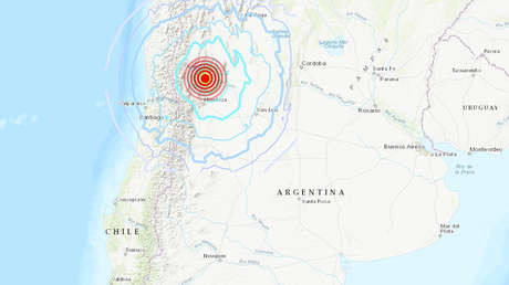 Un sismo de magnitud 6,4 sacude la frontera entre Argentina y Chile