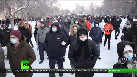 Peskov asegura que las recientes marchas en Rusia benefician a los que buscan desestabilizar el país