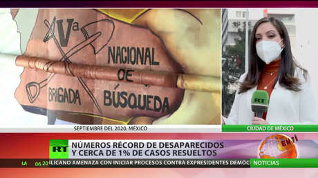 Números récord de desaparecidos en México y cerca del 1 % de casos resueltos