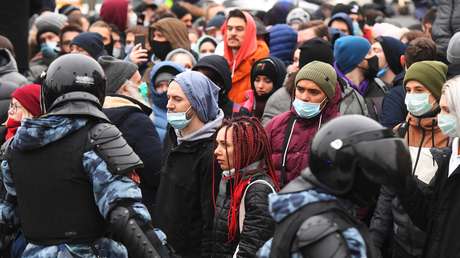 Moscú discutirá con EE.UU. la difusión de noticias falsas en las redes sociales sobre las protestas no autorizadas en Rusia