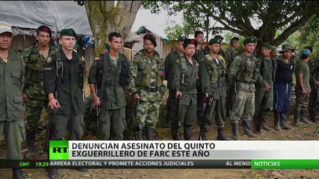 En Colombia denuncian el asesinato del quinto exguerrillero de FARC este año