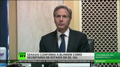 El Senado de EE.UU. aprueba la candidatura de Antony Blinken como nuevo Secretario de Estado