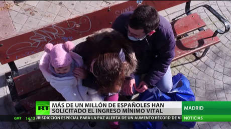 España: Más de un millón de personas han solicitado el ingreso mínimo vital