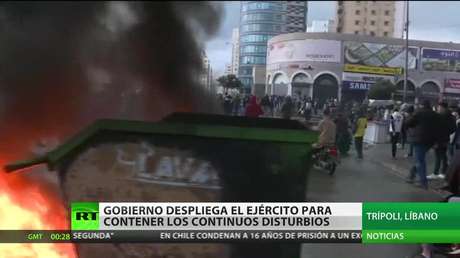 El Gobierno del Líbano despliega el Ejército para contener los reiterados disturbios