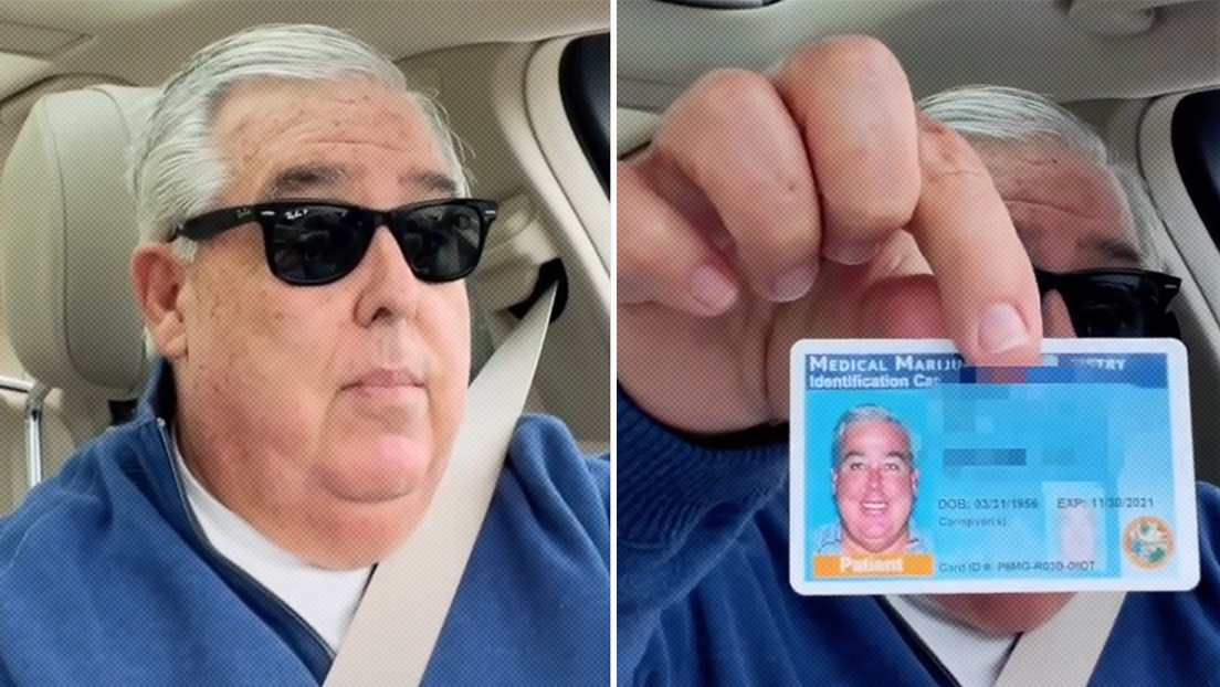 VIDEO: Un abogado muestra su tarjeta de marihuana medicinal en vez del carnet de conducir y se vuelve viral