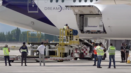 Chile recibe un segundo cargamento de casi dos millones de la vacuna china CoronaVac contra el coronavirus