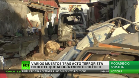 Varios muertos tras acto terrorista en un hotel en Somalia que acogía un evento político