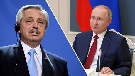 Alberto Fernández agradece a Putin el suministro de la vacuna rusa Sputnik V durante una conversación telefónica