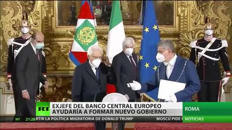 Exjefe del Banco Central de la Unión Europea ayudará a formar un nuevo Gobierno en Italia
