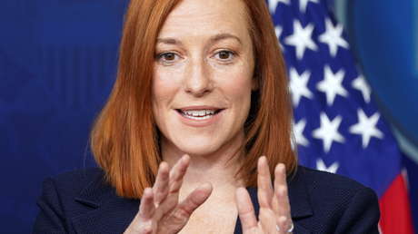 Jen Psaki confunde una rama espacial de las Fuerzas Armadas con un avión y le llueven las críticas