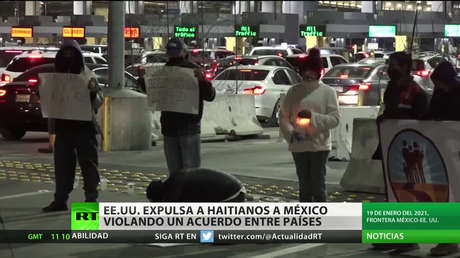 EE.UU. deporta a más de 100 inmigrantes haitianos a México