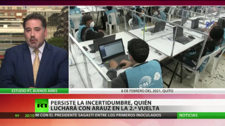 Incertidumbre en Ecuador: ¿Quién se enfrentará con Arauz en la segunda vuelta de las elecciones?