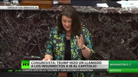 El juicio político contra Trump continúa en el Senado por tercer día consecutivo