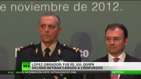 El presidente de México sostiene que fue EE.UU. quien decidió retirar los cargos contra Cienfuegos