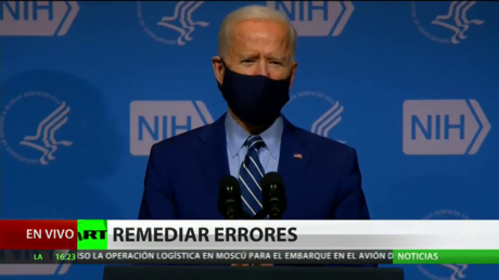 Biden afirma que Trump no preparó al país para el reto de la vacunación masiva