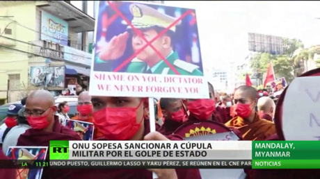La ONU sopesa sancionar a la cúpula militar de Birmania por el golpe de Estado