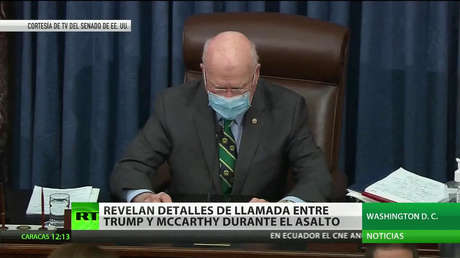 Revelan detalles de la llamada entre Trump y McCarthy durante el asalto al Capitolio