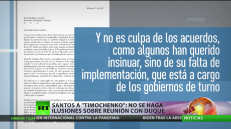 El líder de la FARC pide una reunión con Iván Duque ante la ola de violencia que vive Colombia