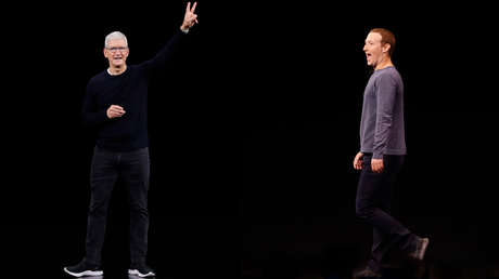The Wall Street Journal: Zuckerberg quería "infligir dolor" a Apple por sus críticas sobre la privacidad de Facebook