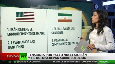 Tensiones por el pacto nuclear: Irán y EE.UU. discrepan sobre la solución