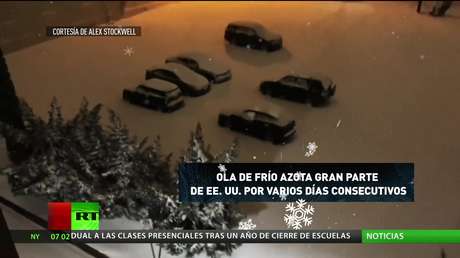 EE.UU.: Una ola de frío azota los estados sureños por varios días consecutivos