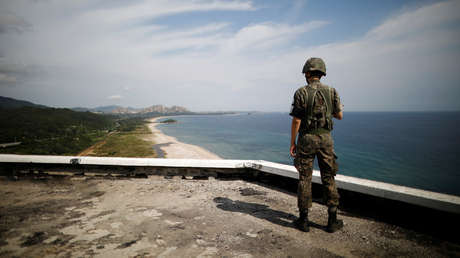 Un norcoreano huye a Corea del Sur con un traje de buceo y aletas