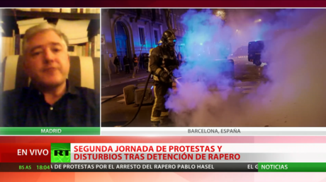 Experto: La reacción de Occidente ante las protestas en España y Rusia difiere según el peso geopolítico de cada país