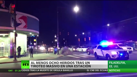 EE.UU.: Un tiroteo masivo en una estación ferroviaria deja al menos ocho heridos en Filadelfia