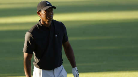 Publican el primer video del lugar del accidente de Tiger Woods