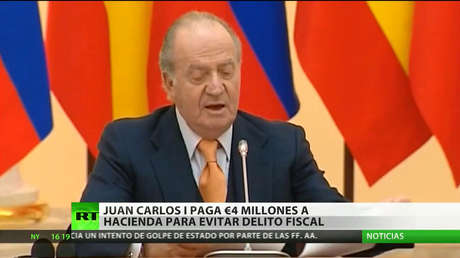 Juan Carlos I paga cuatro millones de euros a la Agencia Tributaria española para evitar el delito fiscal