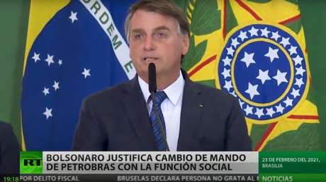 Bolsonaro justifica la destitución del director de Petrobras con la ausencia de visión social