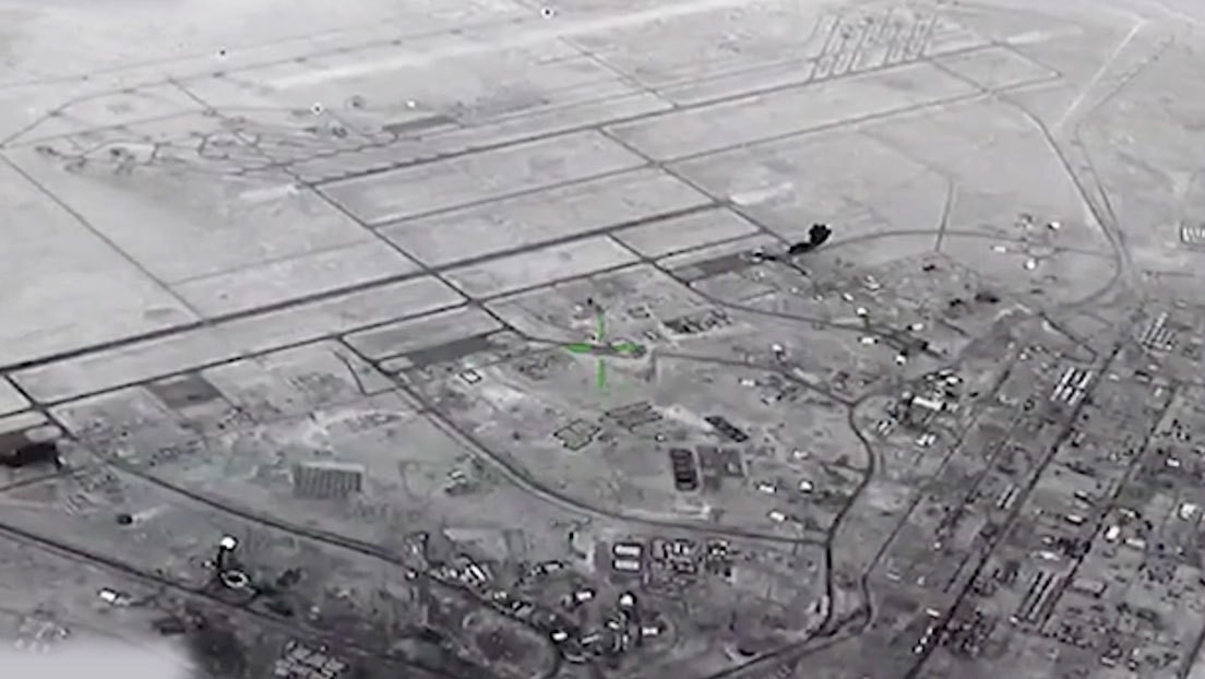 VIDEO: Misiles iraníes llueven sobre una base de EE.UU. en Irak tras el asesinato de Soleimani en 2020